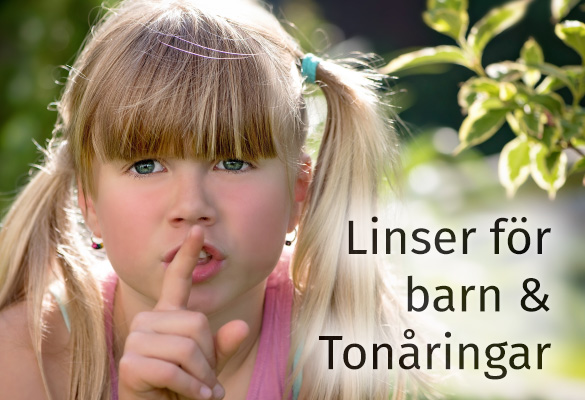 Linser fr barn och tonringar.