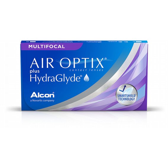 Air Optix Plus Hydraglyde Multifocal, 6-pk