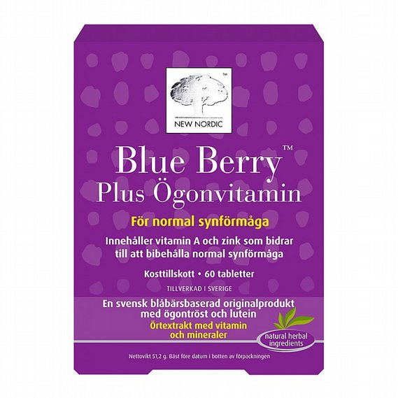 Blue Berry Plus gonvitamin 60t