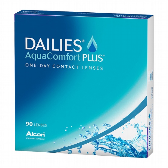 DAILIES AquaComfort Plus, 90-pk
