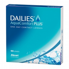 DAILIES AquaComfort Plus, 90-pk